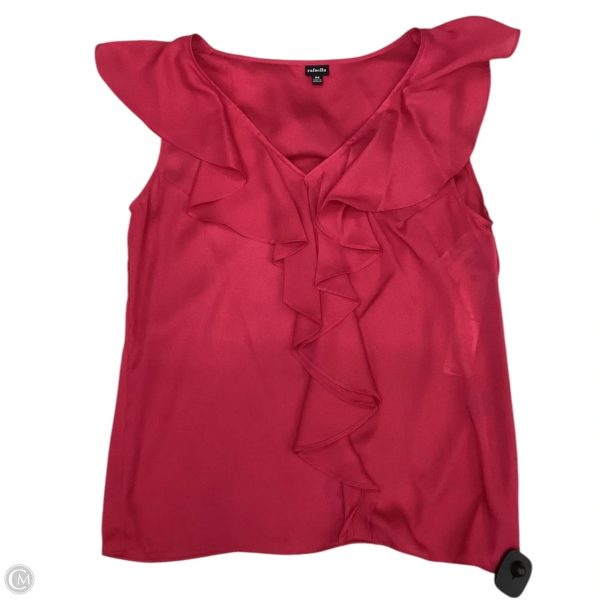 Top Sleeveless By Rafaella In Pink, Size: M Supply