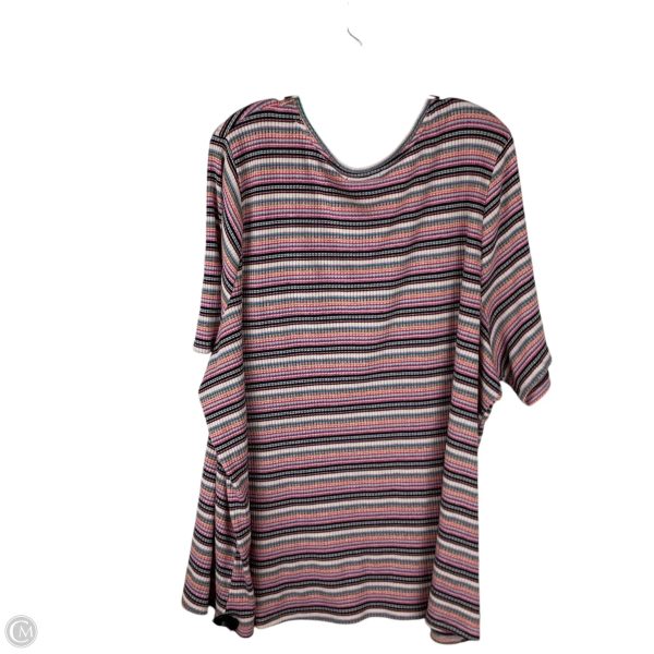 Top Short Sleeve By Lane Bryant In Multi-colored, Size: 3x Online - Image 2
