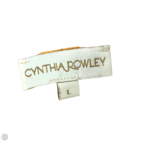 Top Short Sleeve By Cynthia Rowley In Floral Print, Size: L Hot on Sale - Image 3