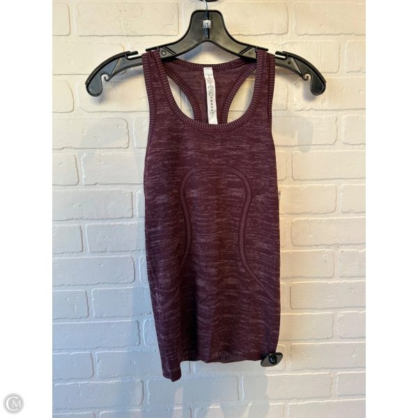 Athletic Tank Top By Lululemon In Red, Size: S Cheap