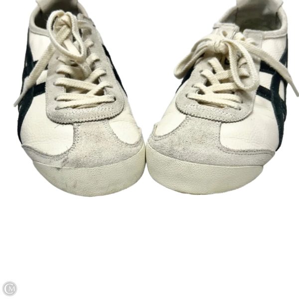 Shoes Sneakers By Ontitusku Tiger In Black & White, Size: 6.5 on Sale - Image 3