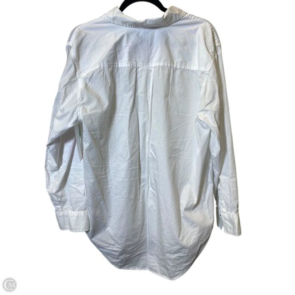 Top Long Sleeve By Tommy Hilfiger In White, Size: M Online - Image 2