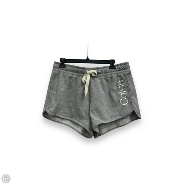 Athletic Shorts By Calvin Klein Performance In Grey, Size: M Online