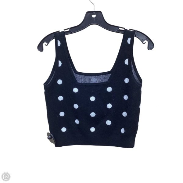 Top Sleeveless By Clothes Mentor In Polkadot Pattern, Size: Xs Online - Image 2