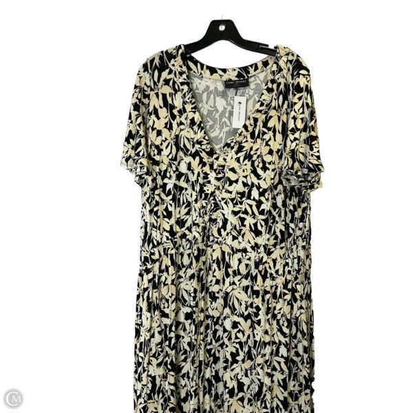 Dress Casual Maxi By Lane Bryant In Cream, Size: 26 Sale