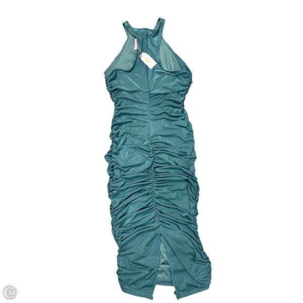 Dress Casual Midi By CHRYSANTHEMUM In Green, Size: Xl on Sale - Image 2