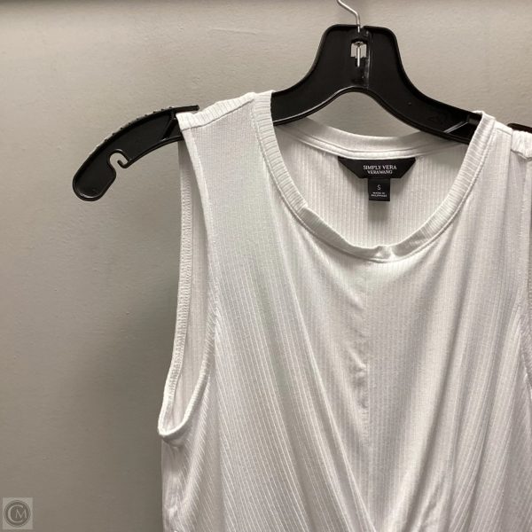 Tank Top By Simply Vera In White, Size: S For Cheap - Image 3