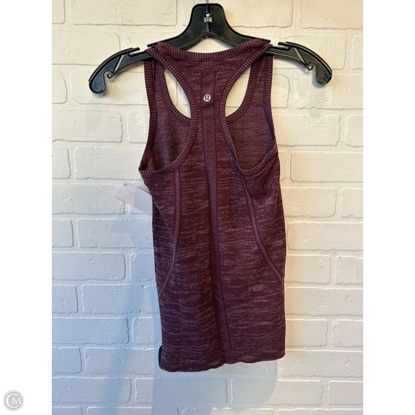 Athletic Tank Top By Lululemon In Red, Size: S Cheap - Image 3