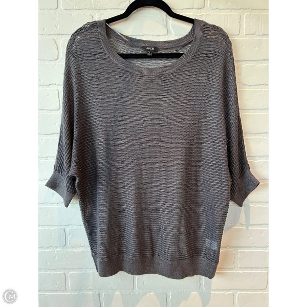 Sweater Short Sleeve By Apt 9 In Grey, Size: Xl For Sale