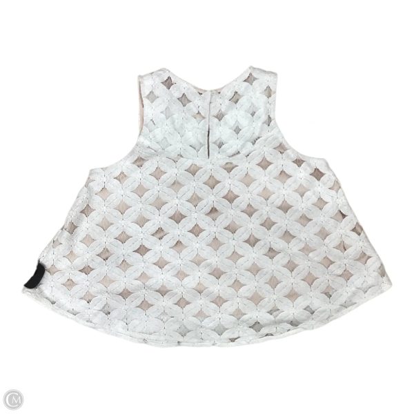 Top Sleeveless By Skies Are Blue In Cream, Size: Xs Online now - Image 2