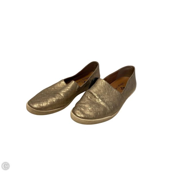 Shoes Designer By Patricia Nash In Gold, Size: 8.5 Sale - Image 2