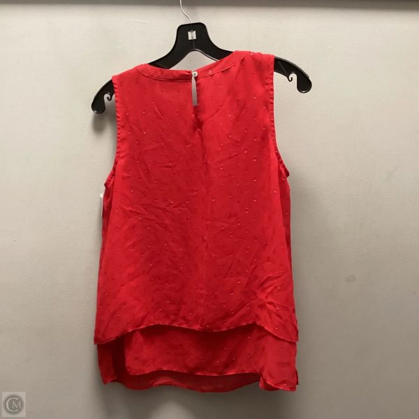 Top Sleeveless Basic By Apt 9 In Red, Size: S For Cheap - Image 2