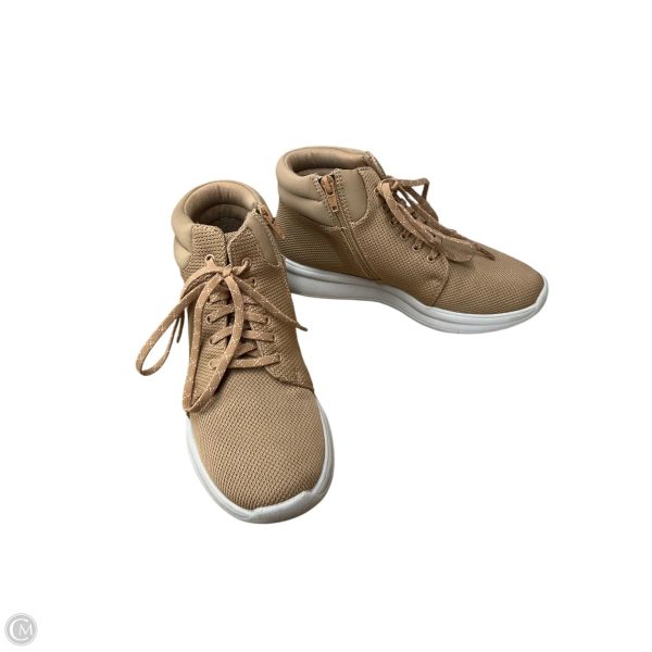 Shoes Sneakers By Clarks In Tan, Size: 6 For Discount