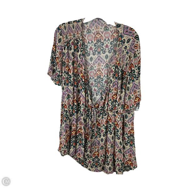 Top Short Sleeve By Torrid In Multi-colored, Size: 3x Online Hot Sale