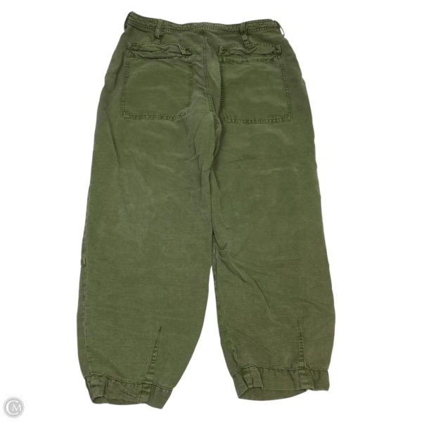 Pants Cropped By Anthropologie In Green, Size: 6 Cheap - Image 2