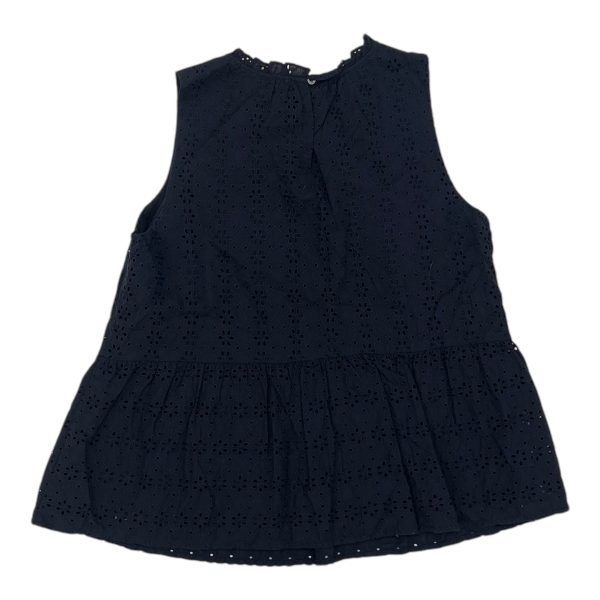 Blouse Sleeveless By Loft In Navy, Size:L For Sale - Image 2