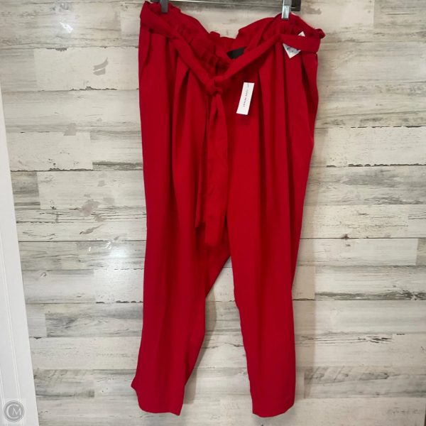 Pants Other By Lane Bryant In Red, Size: 20 Online