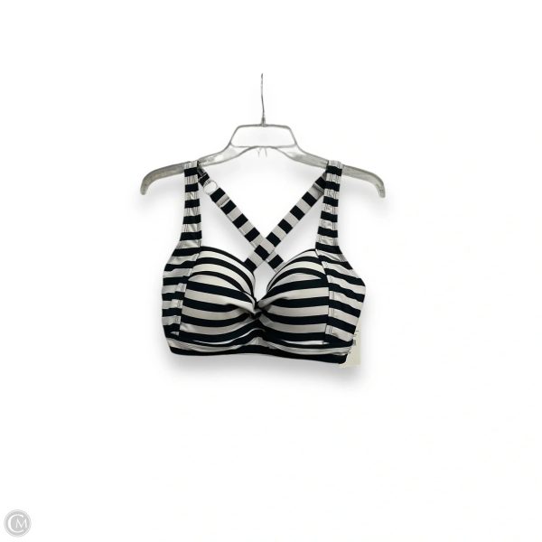 Swimsuit 2pc By Clothes Mentor In Striped Pattern, Size: 1x For Cheap