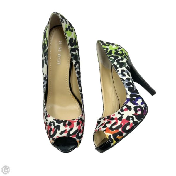 Shoes Heels Stiletto By Nine West In Leopard Print, Size: 7.5 Online