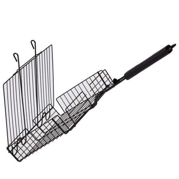 Grillmark 24876A Broiler Basket With Detachable Handle, 9.5  x 12  Cheap - Image 4